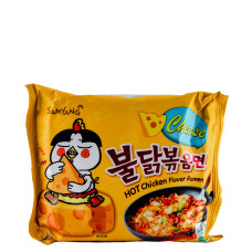 Лапша быстрого приготовления с курицей и сыром Cheese Hot SAMYANG 140 г