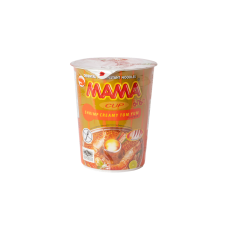 Лапша быстрого приготовления с креветкой кремовой Том Ям в стаканчике MAMA 70 г