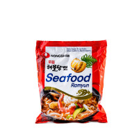 Локшина швидкого приготування з морепродуктами Seafood Ramyun NONGSHIM 125 г