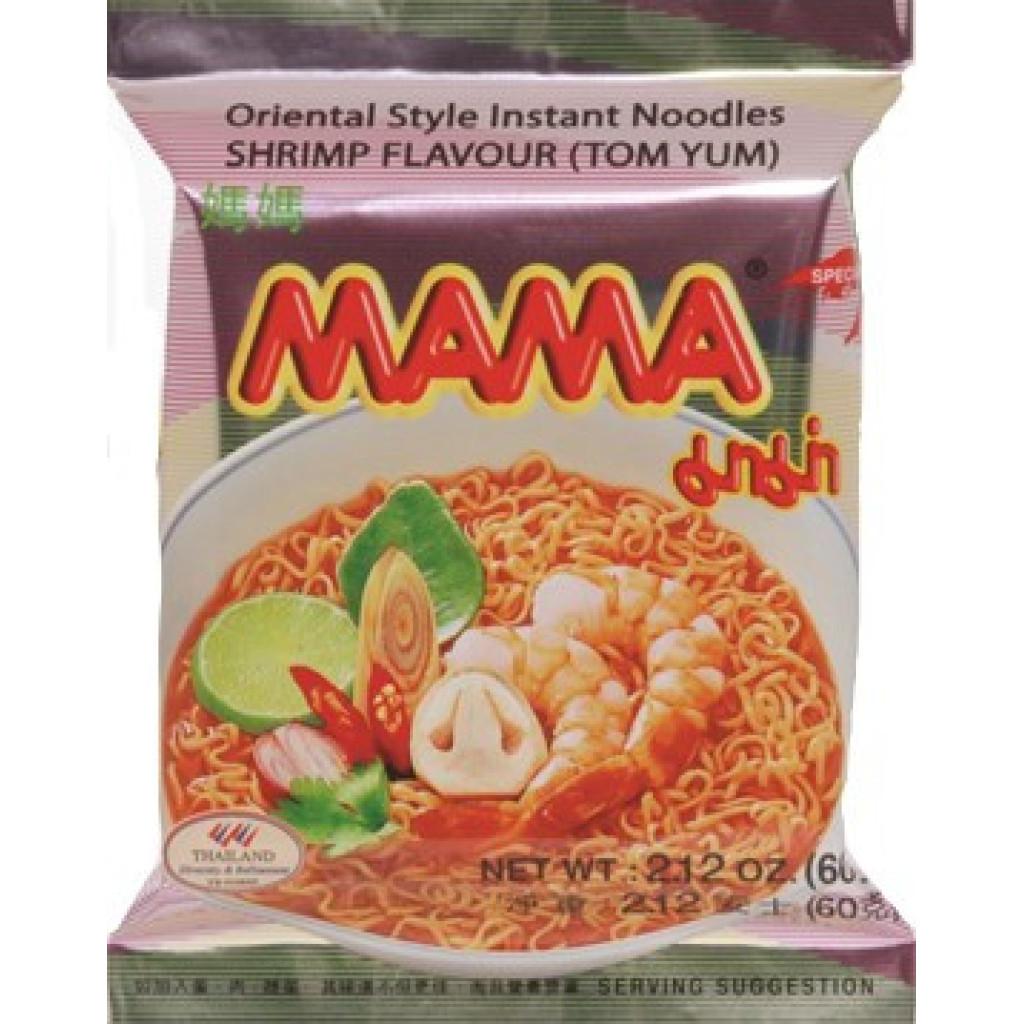 Лапша быстрого приготовления Том Ям Оригинальная MAMA 60 г