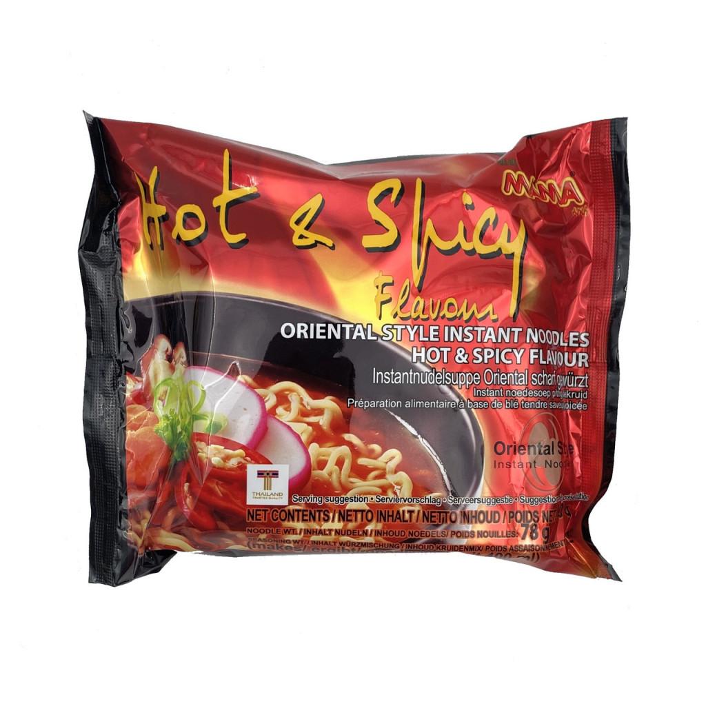 Лапша быстрого приготовления Hot & Spicy Jumbo MAMA 90 г