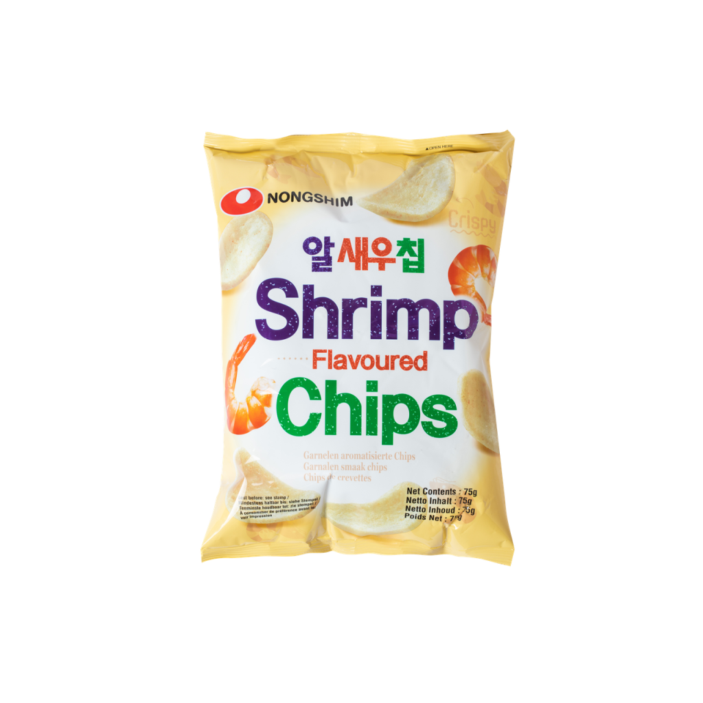 Чіпси креветкові Chips Shrimp Flavoured NONGSHIM 75 г