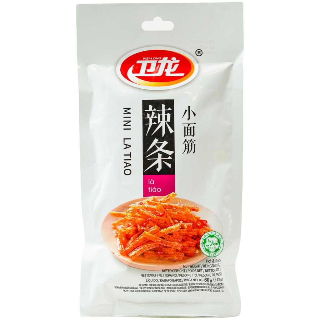 Снек латяо мини Latiao WEILONG 60 г
