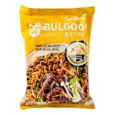 Лапша быстрого приготовления Бульгоги Рамен Bulgogi Ramen SAMYANG 80 г