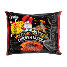 Лапша быстрого приготовления Вулкано с курицей (очень острая) Volcano Chicken Noodle PALDO 140 г