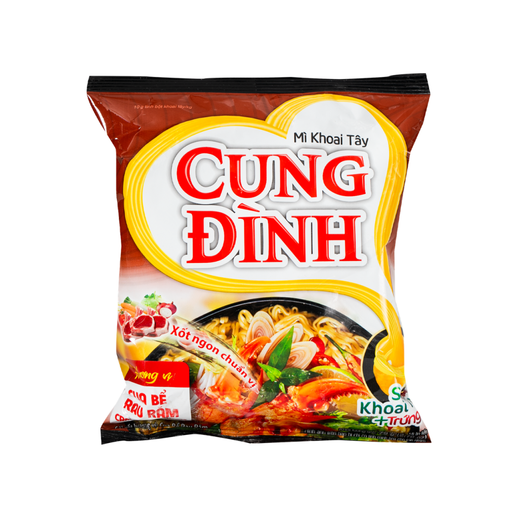 Лапша быстрого приготовления Crab With Laksa CUNG DINH 79 г