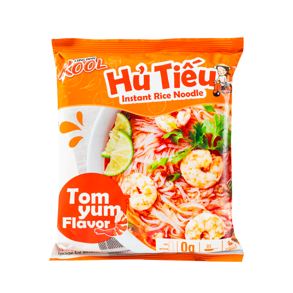 Локшина швидкого приготування KOOL Tom Yum CUNG DINH 84 г