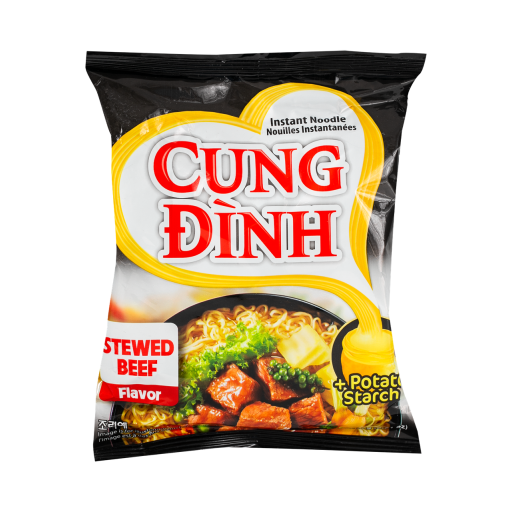 Лапша быстрого приготовления Stewed Beef CUNG DINH 77 г