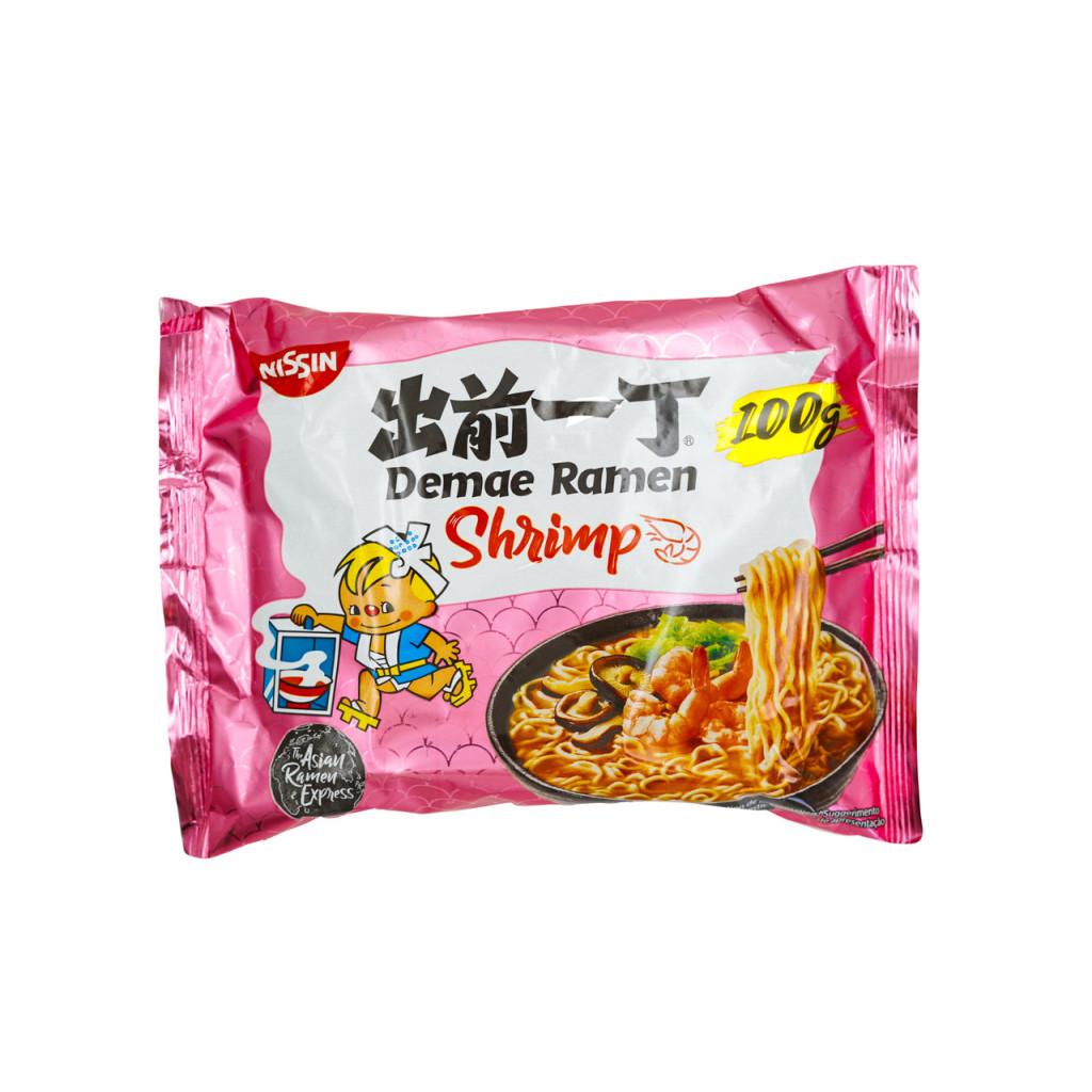 Лапша быстрого приготовления Demae Shrimp NISSIN 100 г