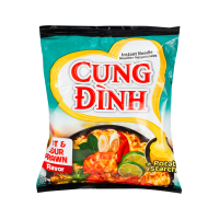 Лапша быстрого приготовления Hot & Sour Prawn Hot Pot CUNG DINH 85 г