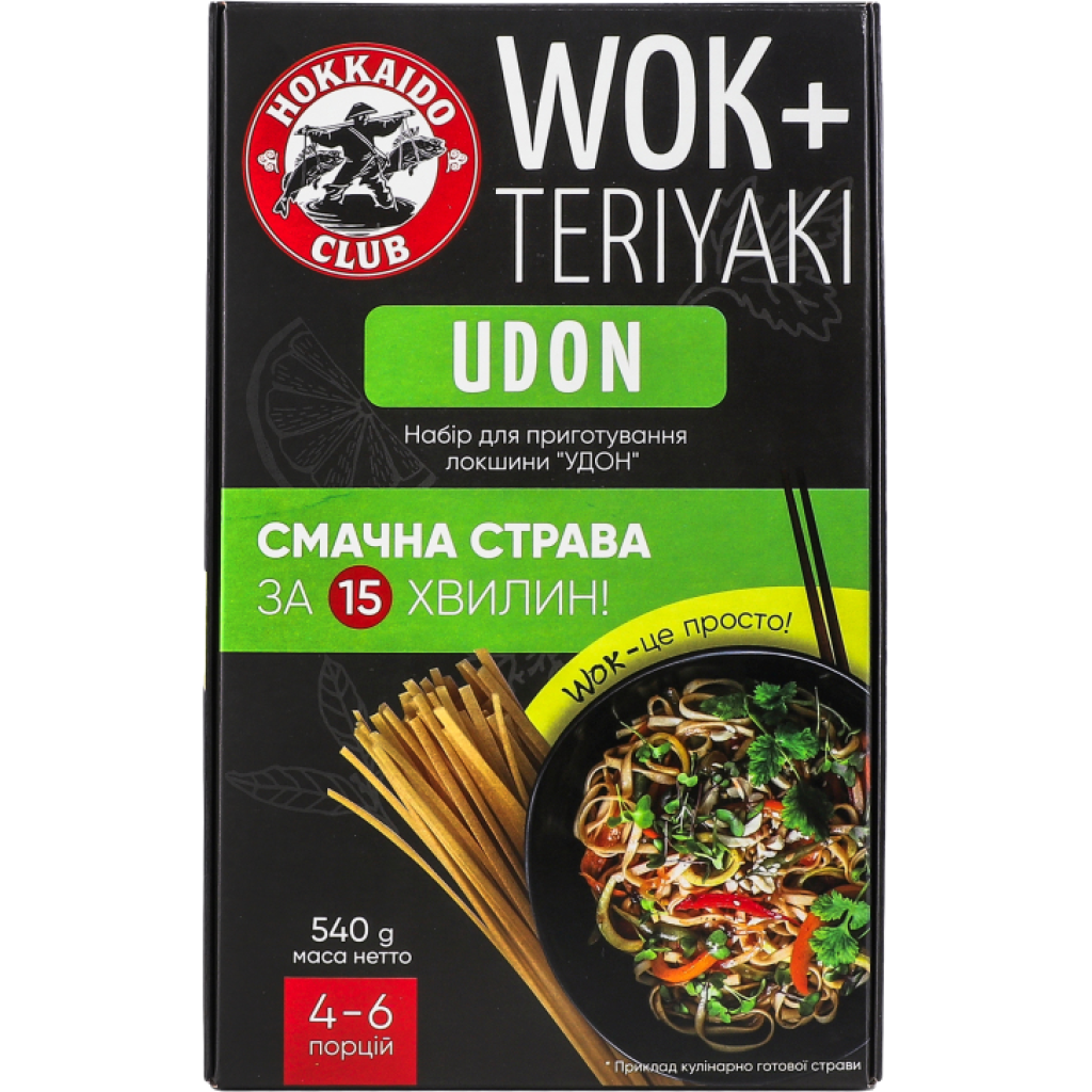 WOK Набір для приготування локшини «УДОН» 540 г