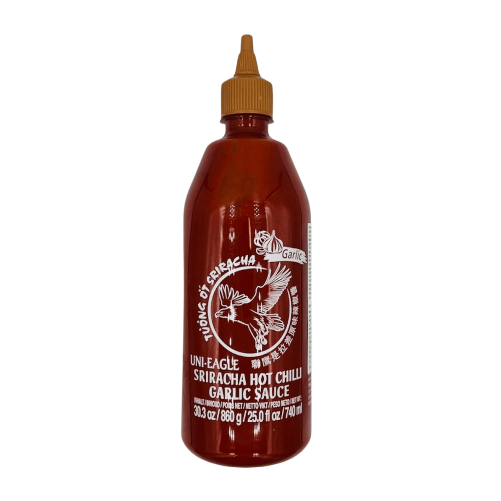 Соус шрірача UNI-EAGLE Hot Chilli Garlic 0,740 л/0,86 кг