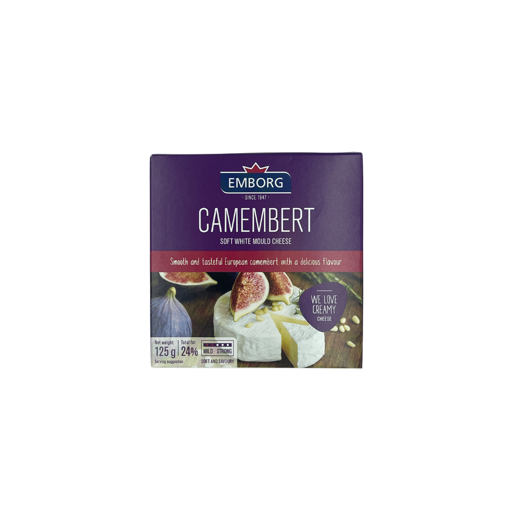 Сир Камамбер 125 г, 50 % Emborg