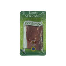 Хамон Серрано нарезка (BONJAMON). 100 г