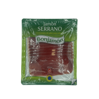 Хамон Серрано нарезка (BONJAMON). 200 г