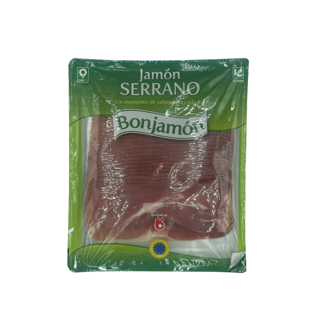 Хамон Серрано нарезка (BONJAMON). 500 г