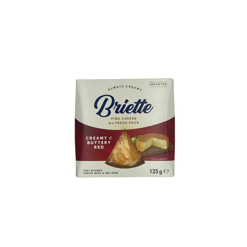Сыр Briette Creamy & Buttery Red (Kaserei) 60% 125 г