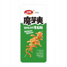 Снек из конжака Konjac Shuang Sour & Hot WEILONG 18 г