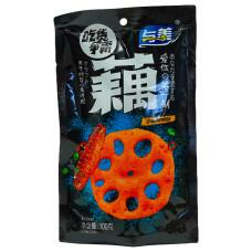 Снек з лотоса Lotus Root Chips Duck Flavor YUMEI 100 г