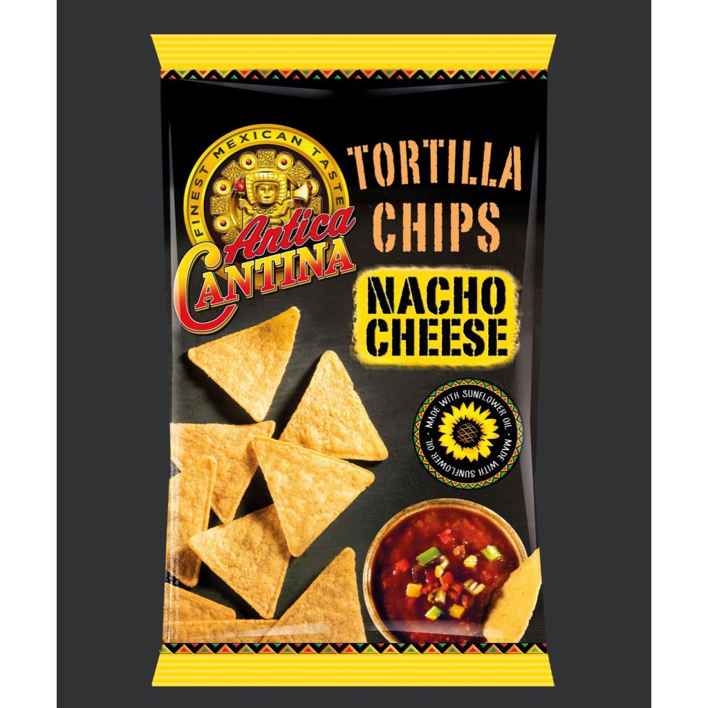 Кукурузные чипсы начос сырные Antica Cantina 200 г