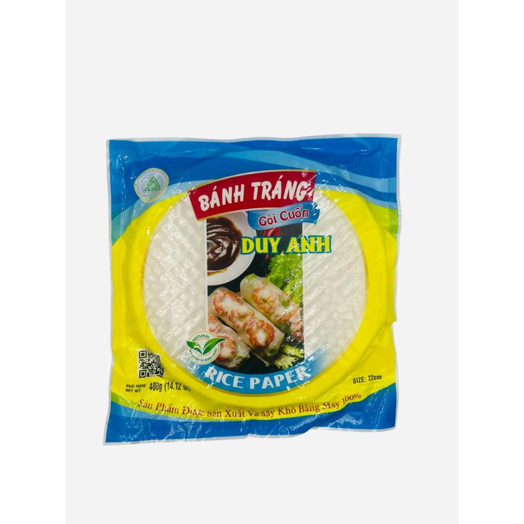 Папір рисовий круглий для фреш-ролів Duy Anh Foods 0,4 кг