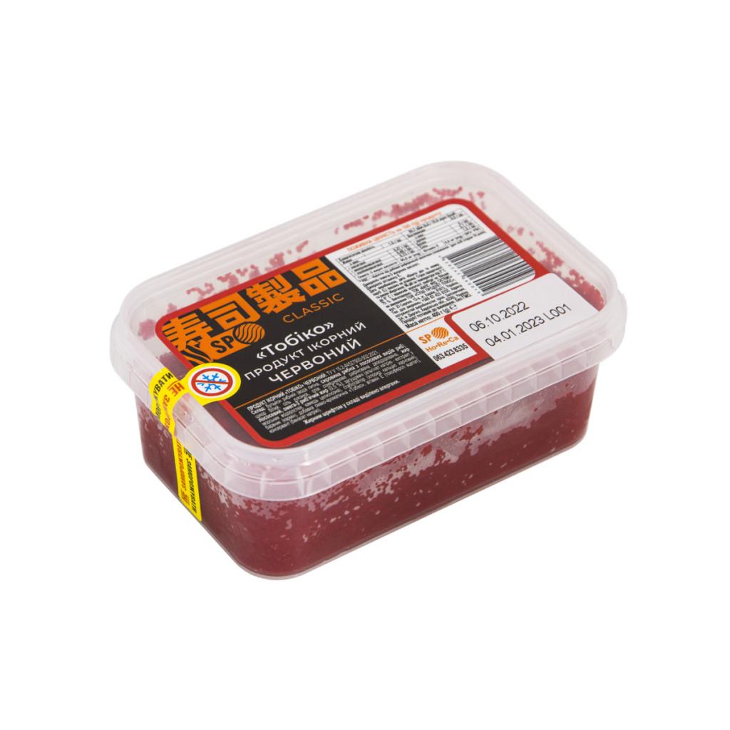 Икорный продукт тобико красный SP Classic 0,4 кг (бокс)