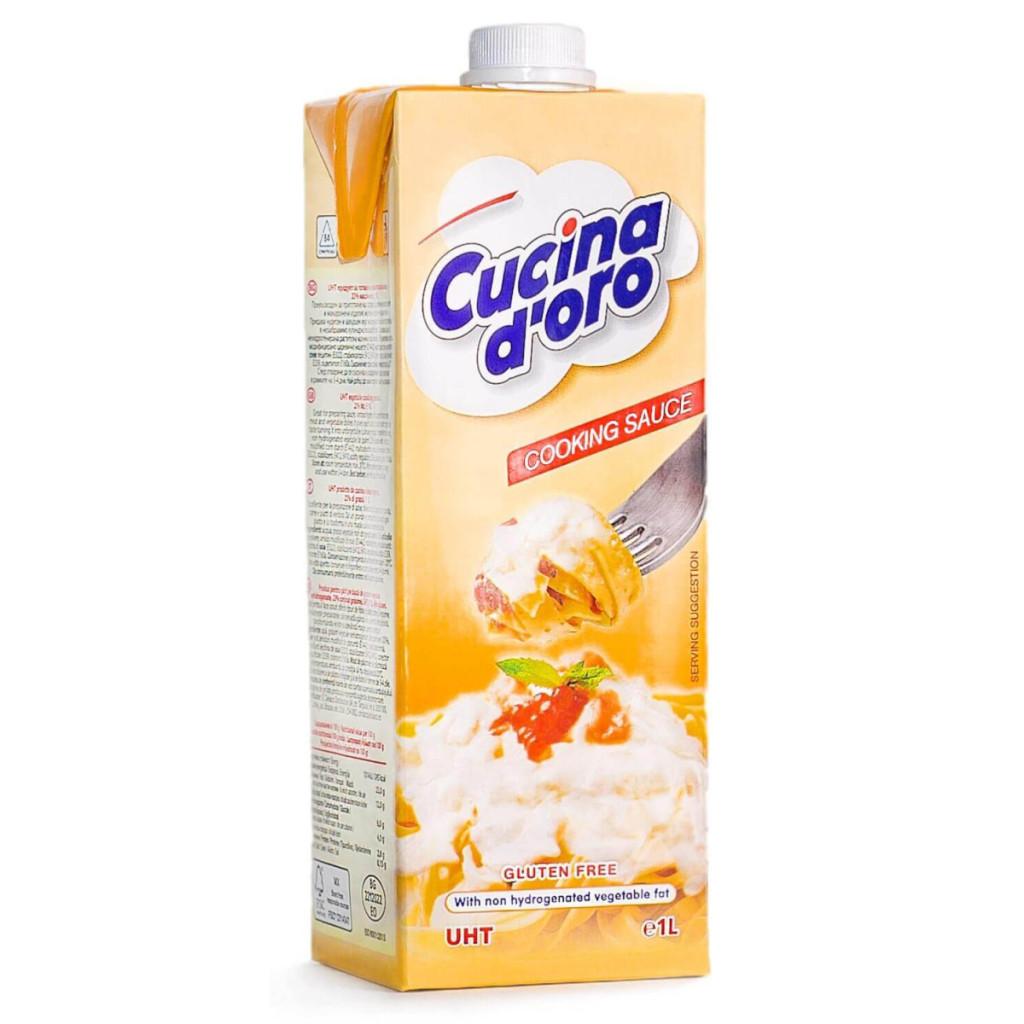 Сливки кулинарные 23% Cucina D'oro 1 л/1 кг