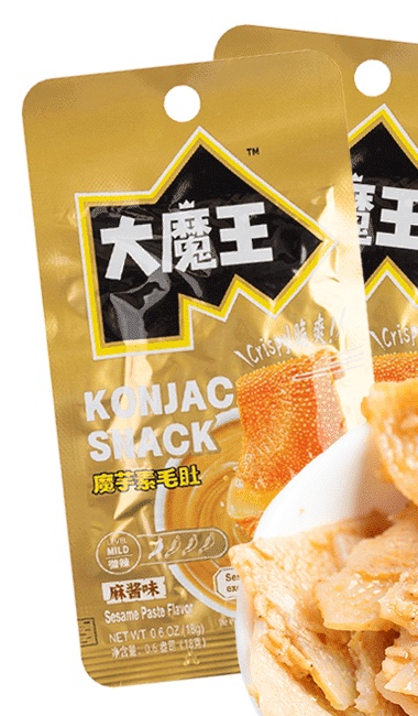 Конжак снек Konjac Sesame Paste MOWON 18 г