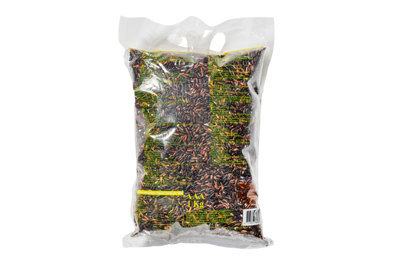 Чорний тайський клейкий рис ROYAL THAI RICE 1 кг