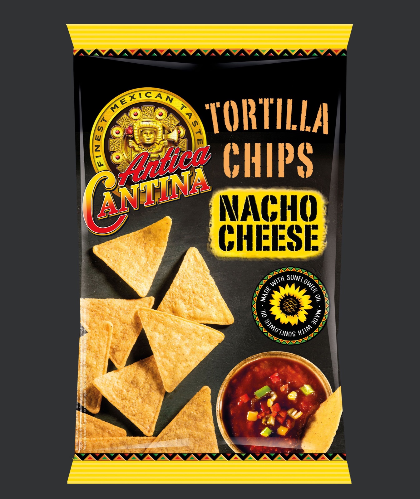Кукурузные чипсы начос сырные Antica Cantina 200 г